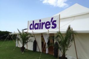 Claire's Accessories Corporate Marquee Event