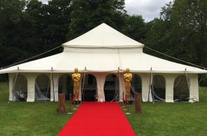 Red Carpet for Oscar Themed Marquee