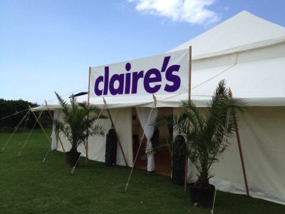 Claire's Accessories Corporate Marquee Event